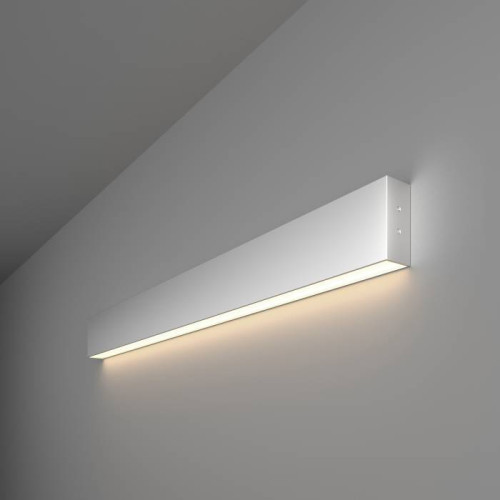 Настенный светильник Elektrostandard Grand Линейный светодиодный накладной односторонний светильник 78см 15W 4200K матовое серебро (101-100-30-