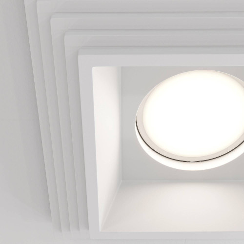 Встраиваемый светильник Maytoni Gyps Modern DL005-1-01-W-1