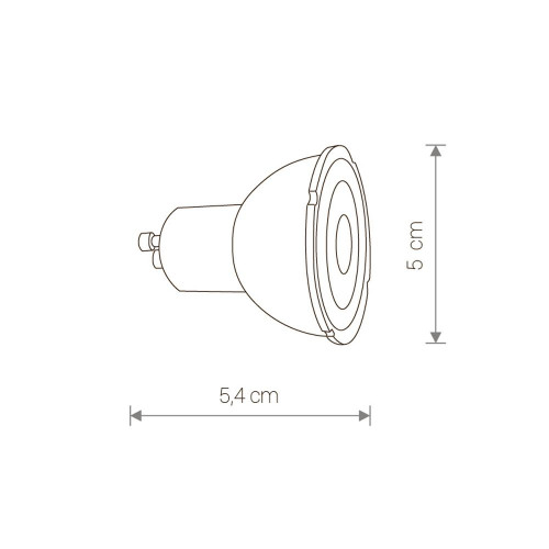 Светодиодные лампочки Nowodvorski 9178 (GU10)  (7Вт)  (4000K) 