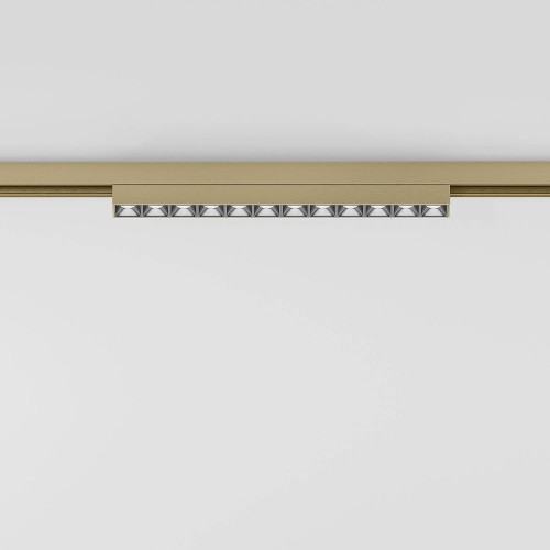 Трековый светильник Elektrostandard Line Magnetic Brass Line Трековый светильник 10W 4000K (латунь) 85528/01