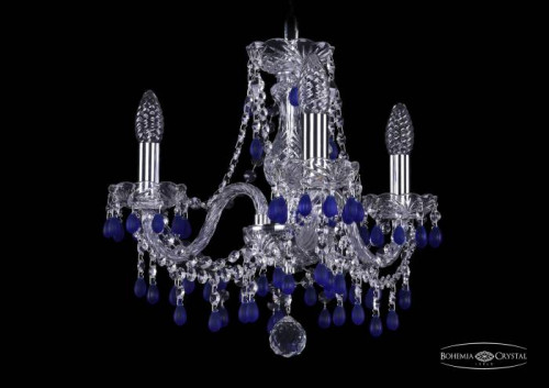 Подвесная хрустальная люстра 1410 Bohemia 1410/3/141 Ni V3001
