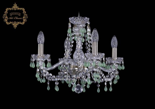 Подвесная хрустальная люстра 11.24 Art Classic 11.24.4.165.Br.V5001