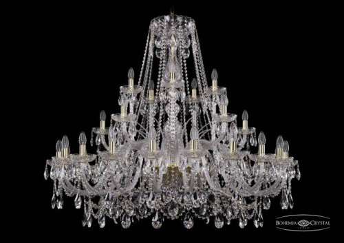 Подвесная хрустальная люстра 1411 Bohemia 1411/20+5+5/460 G