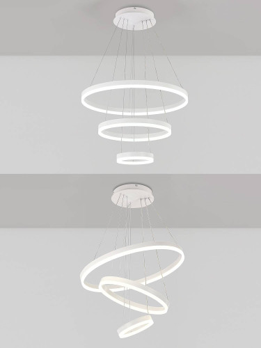 Подвесная люстра Natali Kovaltseva Oreol LED LAMPS 81277