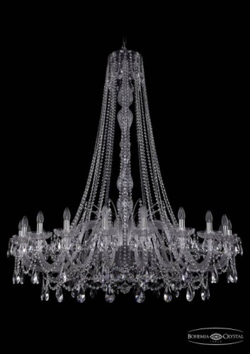 Подвесная хрустальная люстра 1411 Bohemia 1411/20/460/h-151 Ni