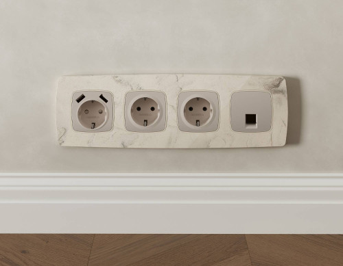 Розетка Ambrella Volt OMEGA MO372005