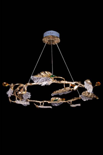 Подвесная люстра LEON Olivia LE3037/800 GD