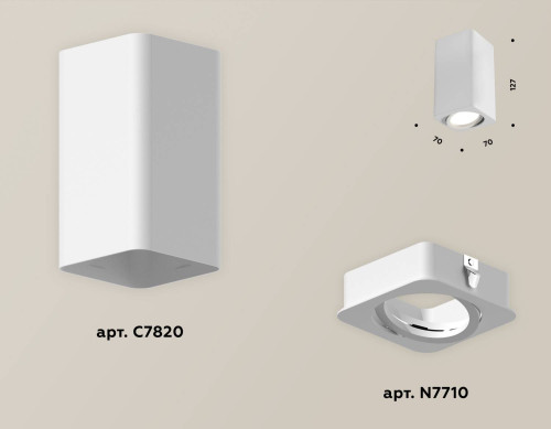 Накладной светильник Ambrella Techno XS7820010