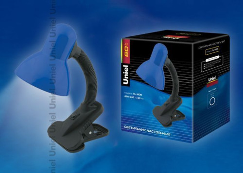 Настольная лампа Uniel TLI-206 Blue. E27