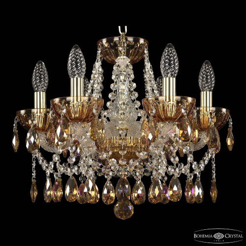 Подвесная люстра Bohemia 5413 5413/6/141 G Amber/M-1H K777