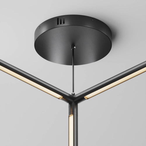 Потолочная чаша для ввода питания с блоком питания системы Shelf Maytoni Accessories for system Shelf CA031B-B