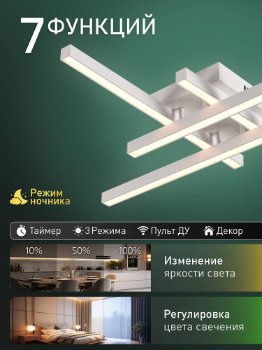 Потолочная люстра Natali Kovaltseva Sky Line HIGH-TECH LED LAMPS 82071