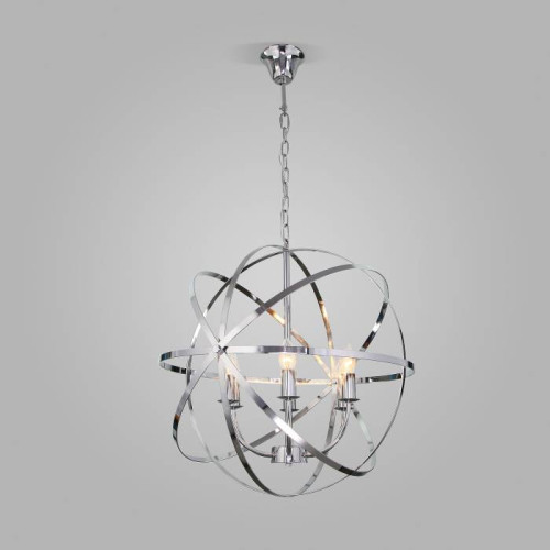 Подвесная люстра Eurosvet Santi 60139/6 хром Smart