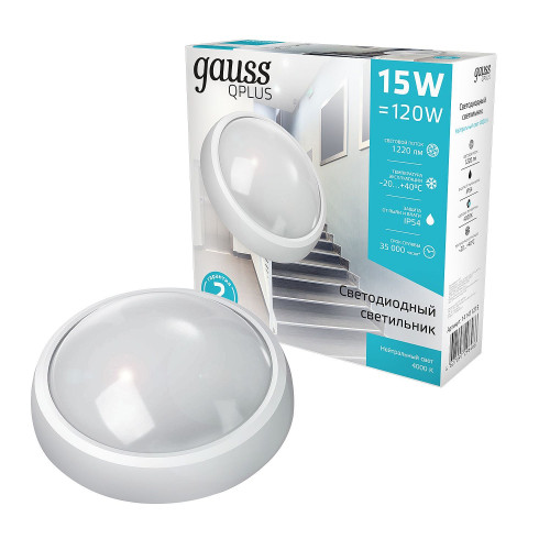 Светильник потолочный Gauss Qplus/ECO 141411215