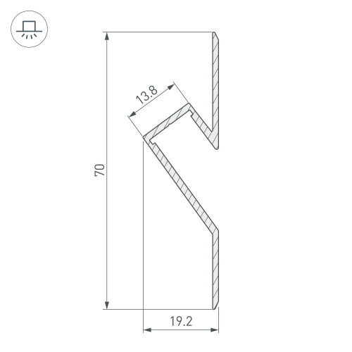 Профиль Arlight ARH-DECORE 023902