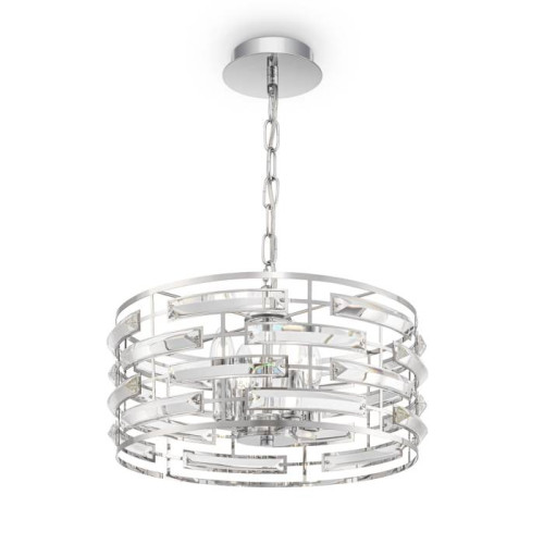 Подвесная хрустальная люстра Frontera Maytoni MOD067PL-04CH