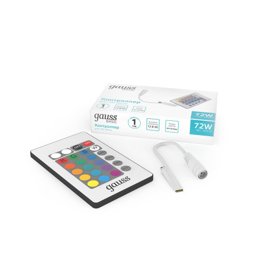 Контроллер к светодиодной ленте Gauss Контроллер Basic BT610