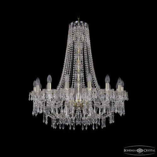 Подвесная хрустальная люстра 1403 Bohemia 1403/16/300/h-95 G