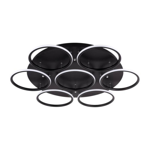 Потолочная люстра Arte Lamp Rapid A2500PL-7BK