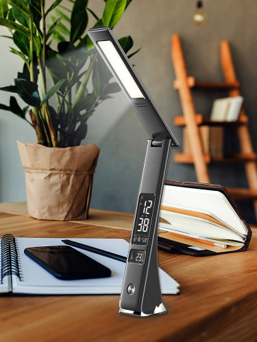 Настольная лампа Uniel TLD-567 Black/LED/300Lm/4500K/Dimmer