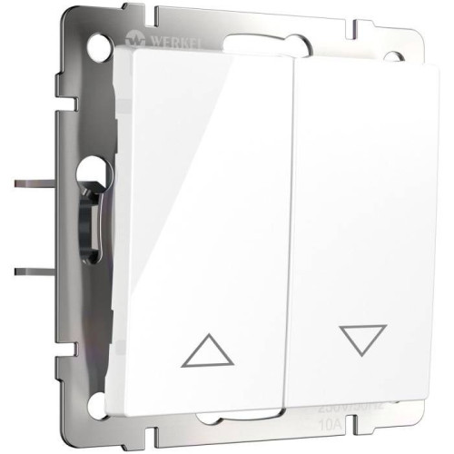 Выключатель Werkel W1124501/ Выключатель жалюзи (белый)