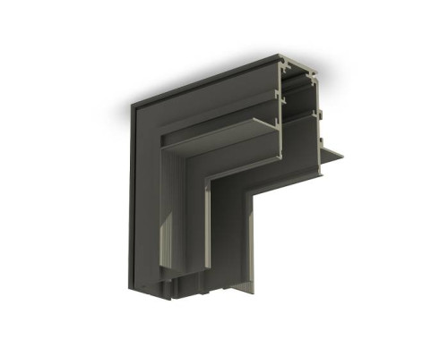 Коннектор угловой внутренний для встраиваемого шинопровода Magnetic Ambrella Track System GL3363