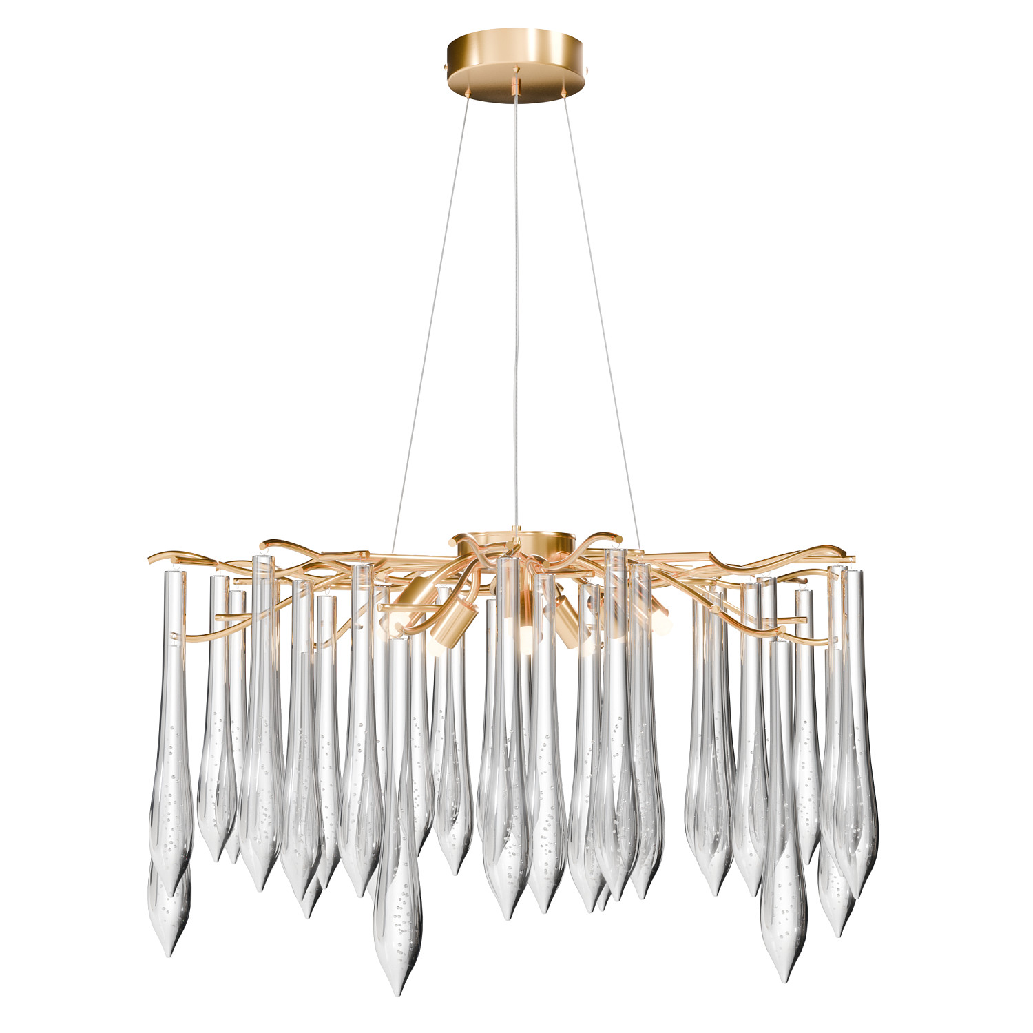 Подвесная люстра LIGHTERA Dewdrop LE302L-8G