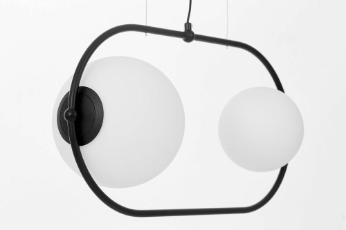 Светильник подвесной Lumina Deco Panari LDP 1210-2-PR BK