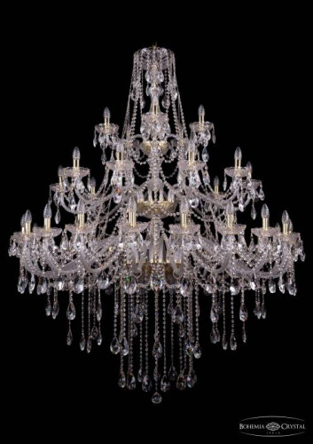 Подвесная хрустальная люстра 1415 Bohemia 1415/20+10+5/530/3d G