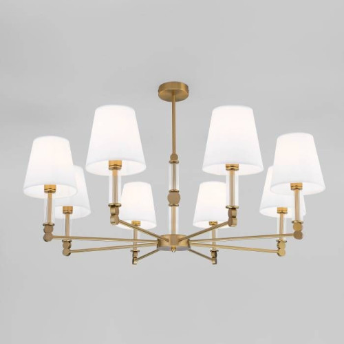 Потолочная люстра Eurosvet Conso 60145/8 латунь Smart