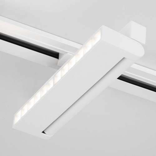 Трековый светильник Elektrostandard Garda Garda Белый 20W 4200K (85018/01) однофазный