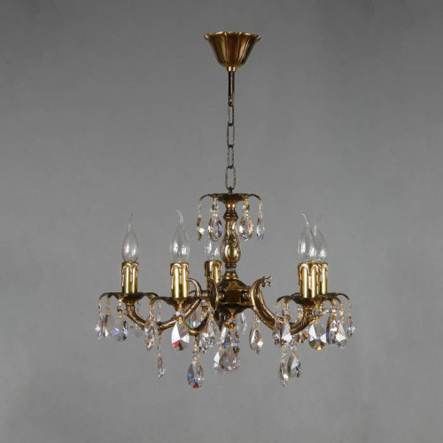 Подвесная люстра Ambiente Benisa 2226/5 PB Tear drop