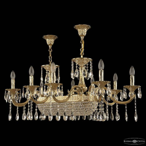 Подвесная люстра Bohemia Verona 72153/10/250/600 G