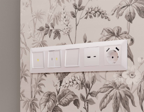 Накладка на механизм Ambrella Volt ALFA AP2040