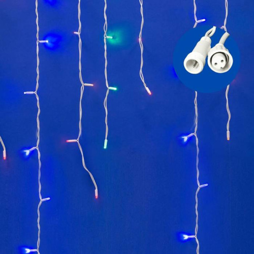 Бахрома светодиодная со статическим свечением, 3м Uniel ULD-B3010-200/SWK MULTI IP67