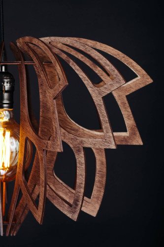 Светильник подвесной Woodshire Лотос 0325pl