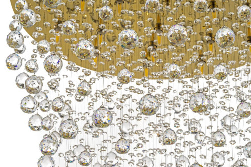 Потолочная люстра Arti Lampadari Flusso Gold Flusso H 1.4.80.615 G