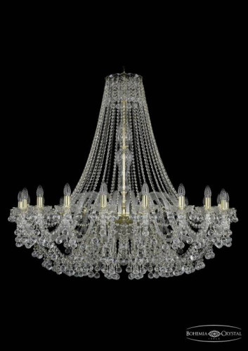 Подвесная хрустальная люстра 1409 Bohemia 1409/20/460/h-118 G