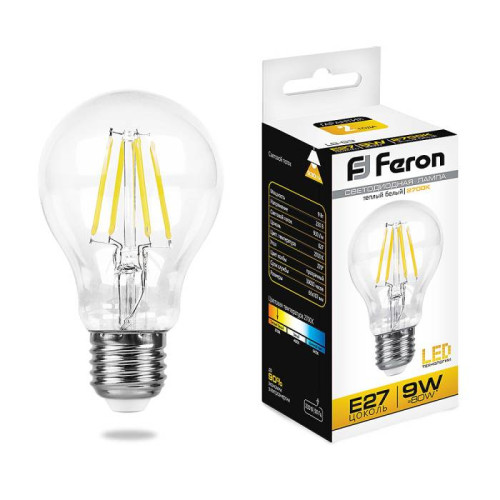 Светодиодные лампочки Feron 25631 (E27)  (9Вт)  (2700K) 