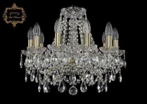 Подвесная хрустальная люстра 11.25 Art Classic 11.25.10.165.Br.Sp