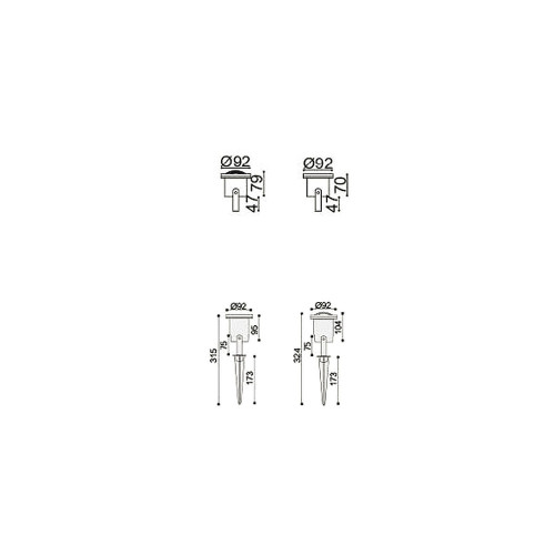 Уличный настенный светильник Favourite Relief 1832-1W