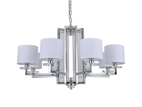 Подвесная люстра Newport 35400 35408+1/C chrome без абажуров