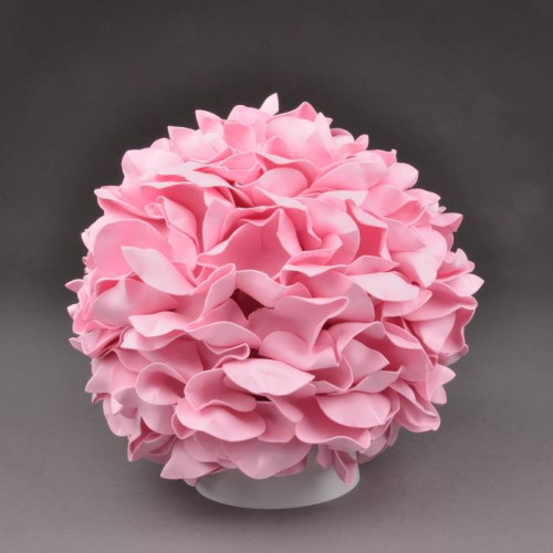 Декоративная лампа Uniel ULW-R07 T/3000K/150C/A Гортензия Белый/Светлая роза