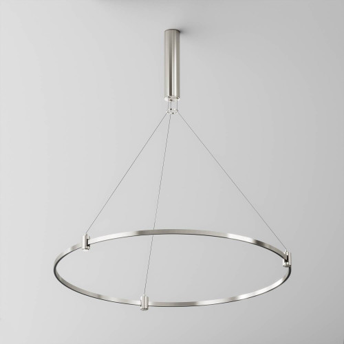 Подвесной набор с основанием под блок питания для круглого шинопровода Maytoni Accessories for tracks Flarity TRA154SW-BB-R-PT