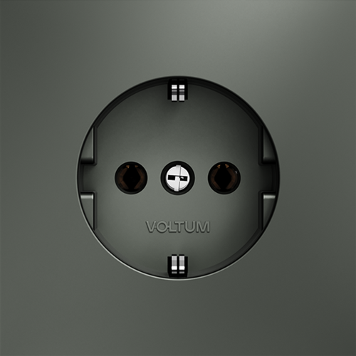 Розетка (титан) Voltum Voltum S70 VLS040106