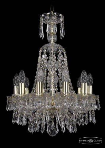 Подвесная хрустальная люстра 1403 Bohemia 1403/10/141/XL-61 G