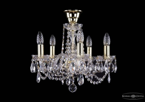 Потолочная хрустальная люстра Bohemia 1402 1402/5/141 G tube