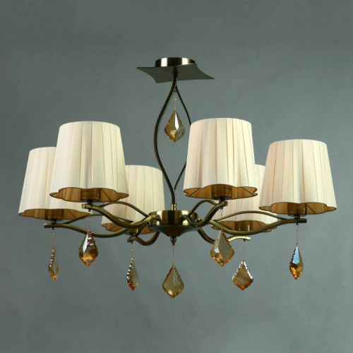 Потолочная люстра Brizzi 3203 BX 03203/6 Bronze Cream