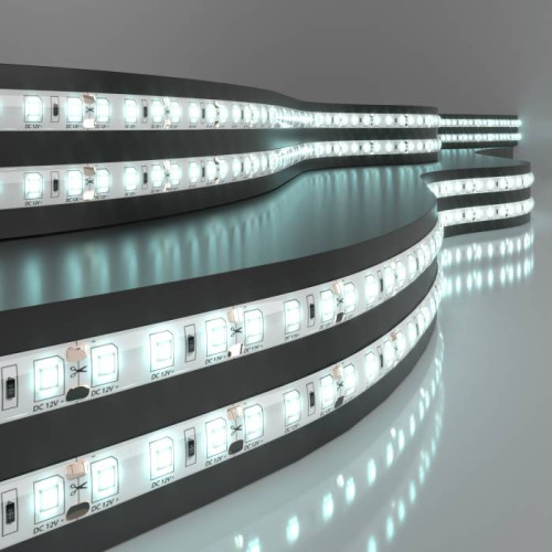 LED лента Elektrostandard 12V 9,6W IP65 Лента светодиодная 120Led 9,6W IP65 6500K холодный белый (2835 12V 120Led 9,6W IP65) a052851