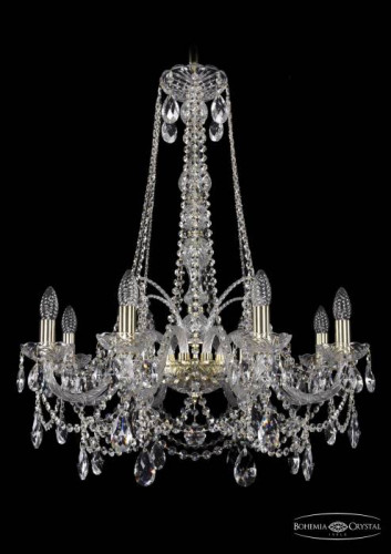Подвесная хрустальная люстра 1411 Bohemia 1411/8/240/h-83 G